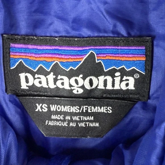 Patagonia Jacket Nano‎ Puff PrimaLoft Insulated Full Zip 84217 Blue Men's XS GUC